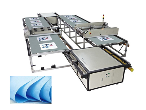 SPT跑臺無紡布絲網(wǎng)印花機